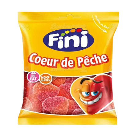 Fini perzik hartjes 90g