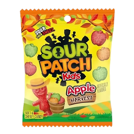 Sourpatch kids apple harvest 101g