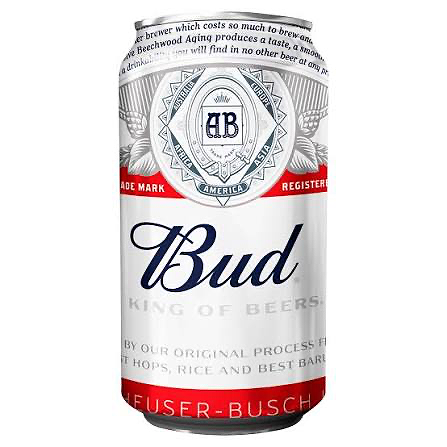Bud pilsner 33cl