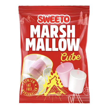 Sweeto marshmallow cube 140g