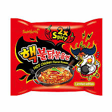Buldak hot chicken 2x spicy rood 140g