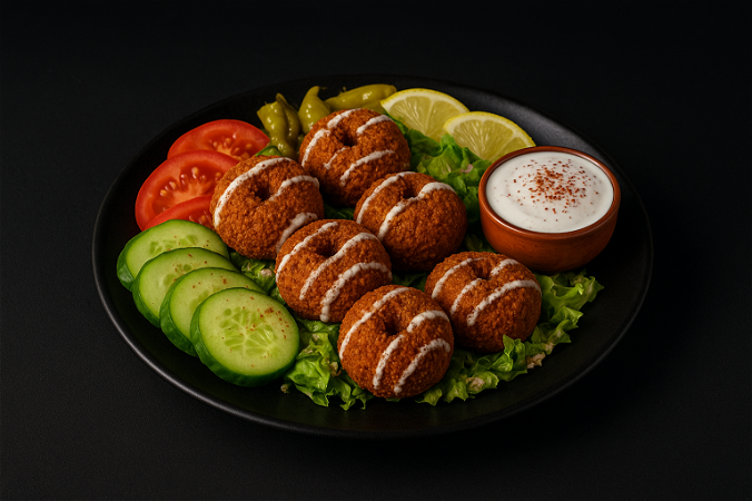 Falafel schotel