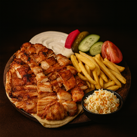 Shawarma schotel