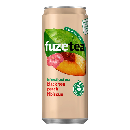 Fuzetea black tea peach hibiscus 250ml