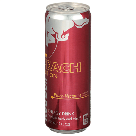 Red Bull Energy Drink Peach 