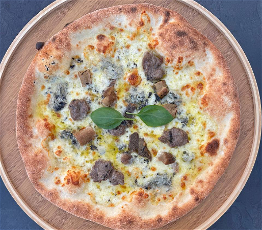 Pizza Boscaiola (Witte Pizza)