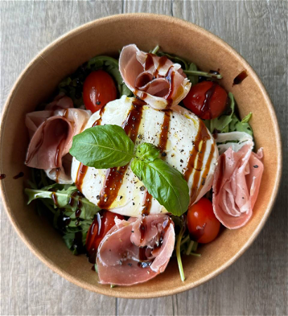 Insalata Burrata e Prosciutto