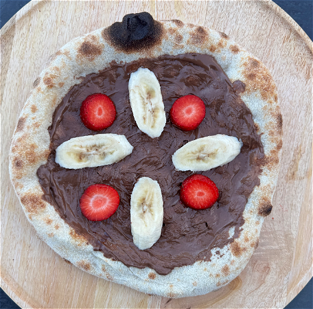 Pizza alla Nutella