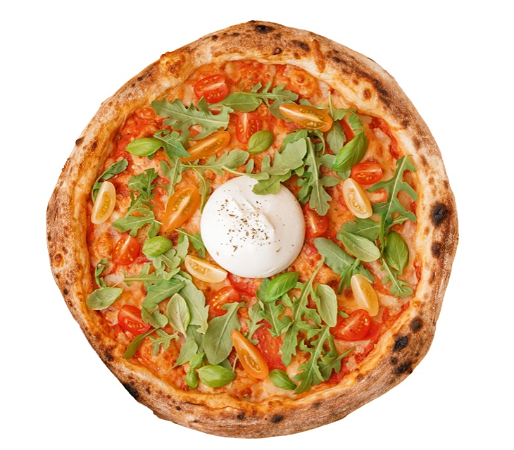 Pizza burrata 