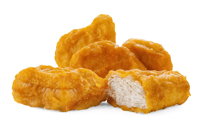 Crispy chicken nuggets 