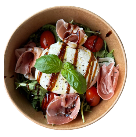Insalata Burrata e Prosciutto