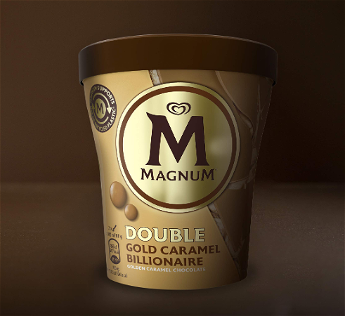 Magnum Double Gold Caramel Billionaire 440ml