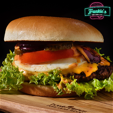 Frankie's burger menu