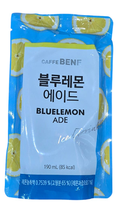 Blue lemonade