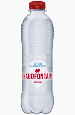 Chaudfontaine rood fles