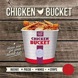 Bucket Chicken strips 15x
