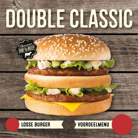Double classic Beef