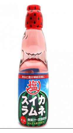 Ramune. Japanse soda - Watermeloen