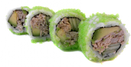 Inside-out maki spicy tuna deluxe 4 stuks