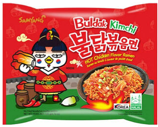 Buldak Kimchi instant noodles