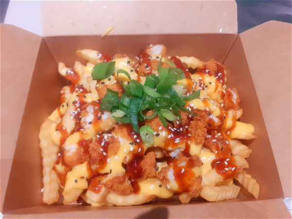 Loaded cheese fries Seoul