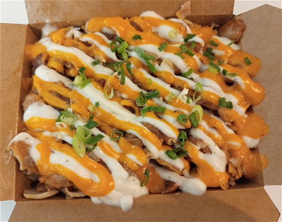 Loaded cheese fries kip döner