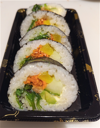 Veggie futomaki (5 stuks)