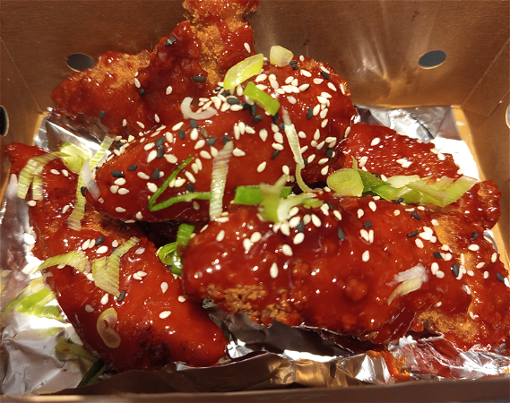 Dakdak tenders (sweet and spicy)