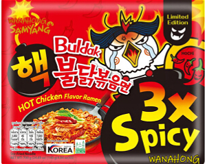 Buldak 3x spicy instant noodles