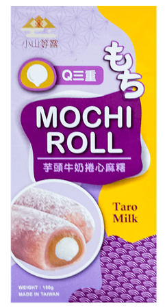 Mochi roll taro milk