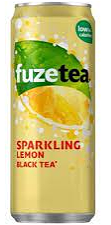 Fuze tea Lemon Sparkeling 0.33L