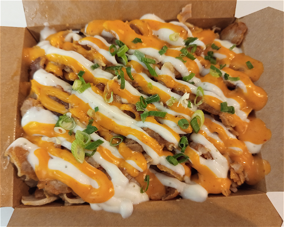 Loaded cheese fries kip döner