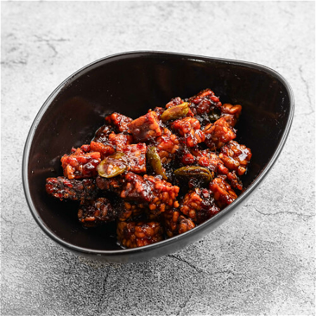 Tempeh Peteh (zoete krokante tempé)