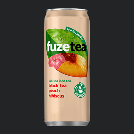 Fuze Tea Black Tea Peach Hibiscus 330ML