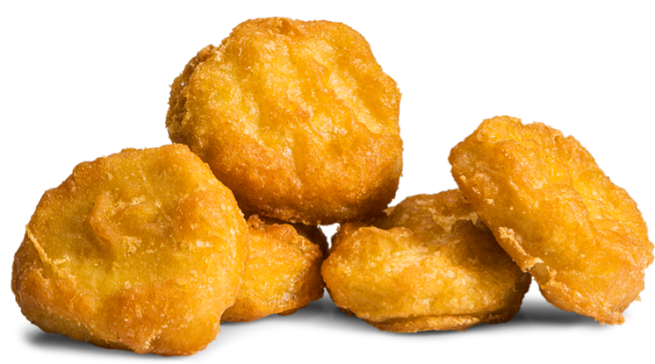Kipnuggets, 6 stuks