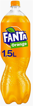 Fanta fles 1,5 liter