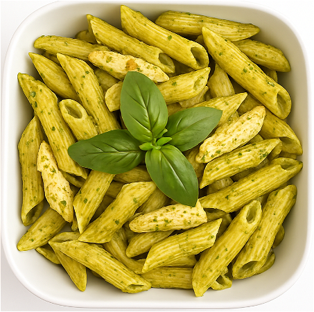 Pasta kip pesto