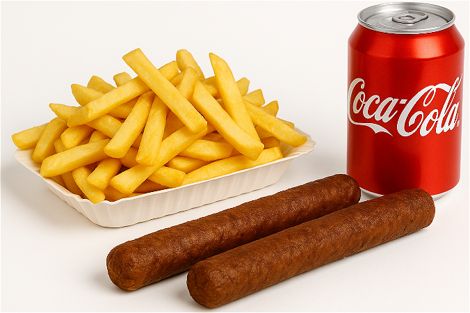 Frikandel menu