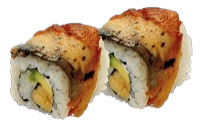 Inside Out Unagi Roll