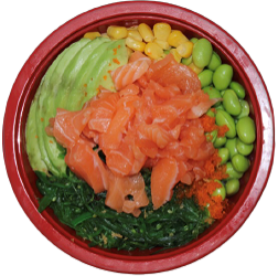 Sake póke bowl