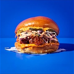 Gochu chicken coleslaw bun