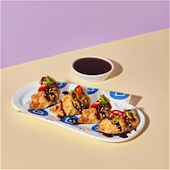 Vegan fried mandu veggies 'n tofu