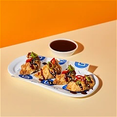 Fried mandu bulgogi