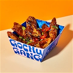 Veg korean fried nochicken