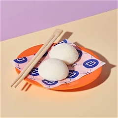 Mochi coconut 2 stuks