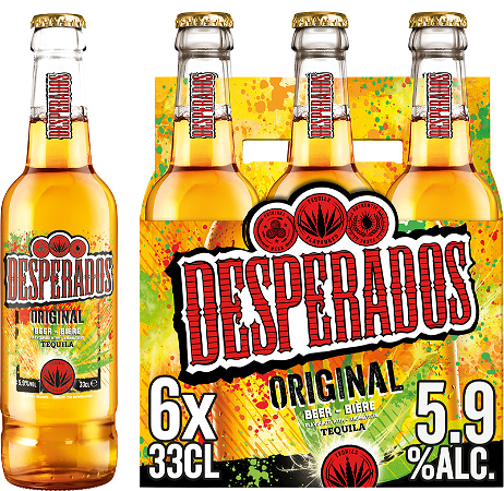 Desperados original bier 6x33cl