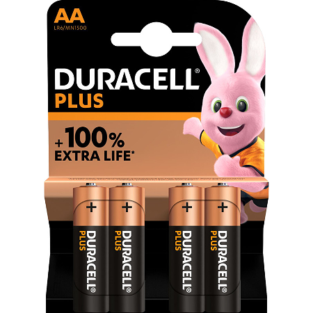 Duracell Plus AA batterijen