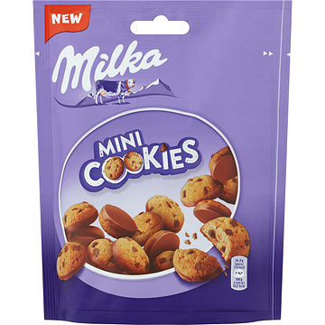 Milka mini cookies