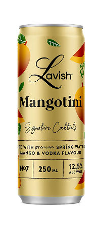 Lavish Mangotini signature cocktail 