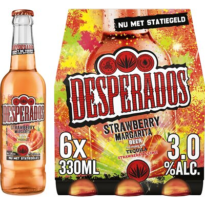 Desperados Strawberry Margarita 6x33cl